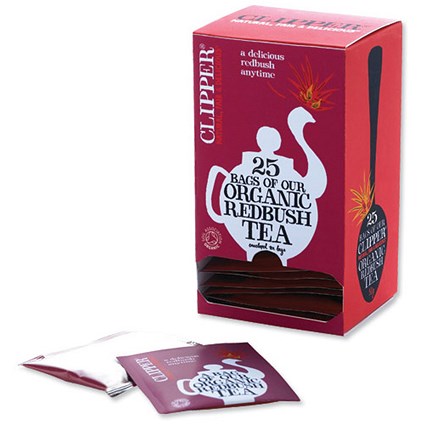 Clipper Organic Redbush Infusion Tea - Pack of 25