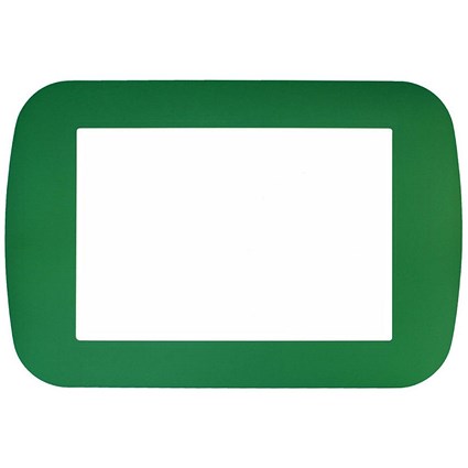 Frames4Floors PVC Floor Label Holders For Warehouse, A4, Green, Pack of 10