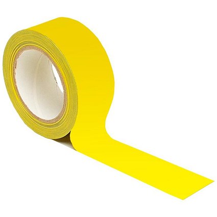 Beaverswood Industrial Vinyl Floor Line Marking Tape, 50mmx33m, Yellow