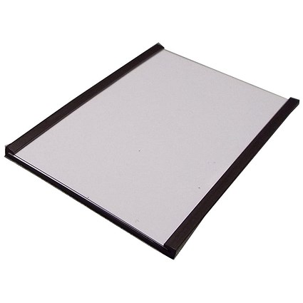 Beaverswood Magnetic PVC Label Holder With Card For Shelving and Racking, H60mmxW100mm, Pack of 100