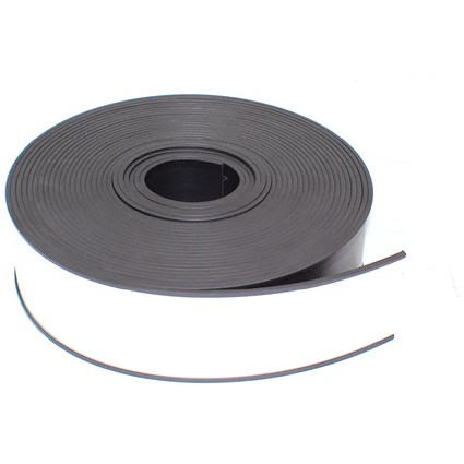 Beaverswood Magnetic Label Holder With White Card Inserts, 60mmx10m