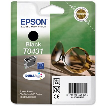 Epson T0431 Black DURABrite Inkjet Cartridge