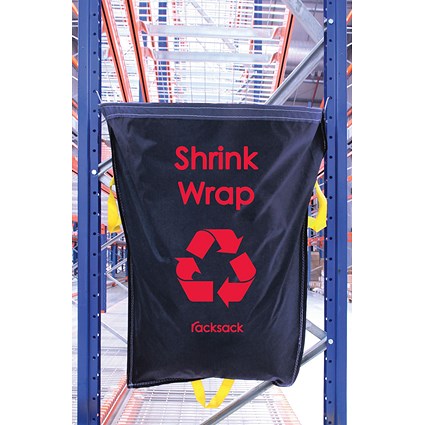 Racksack Hard-wearing and Re-usable Shrink Wrap Sack, 160 Litre Capacity, Blue