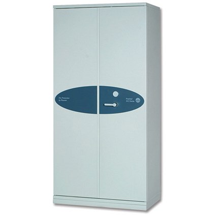Phoenix Firechief Security Cupboard Fire Resistant 580 Litre Capacity 193kg W930xD525x1885mm Ref FS1612K