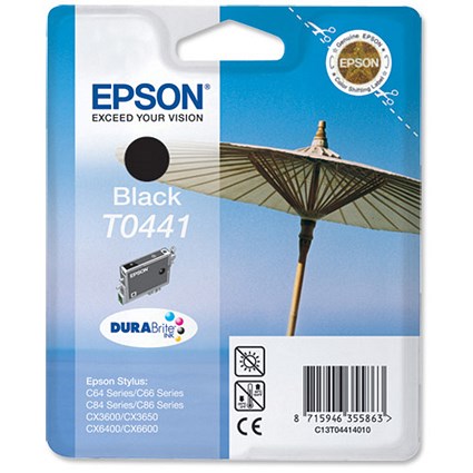 Epson T0441 Black DURABrite Inkjet Cartridge