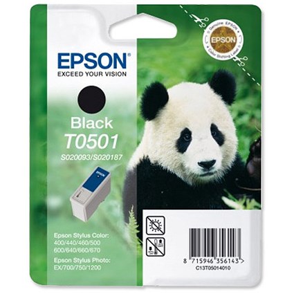 Epson T0501 Black Inkjet Cartridge