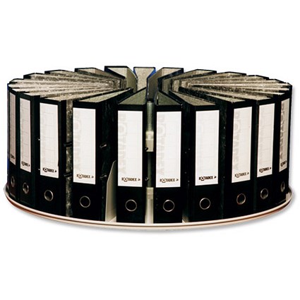 Rotadex Platfile Desktop Filing Platform for 24 Lever Arch Files