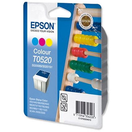 Epson T0520 Colour Inkjet Cartridge