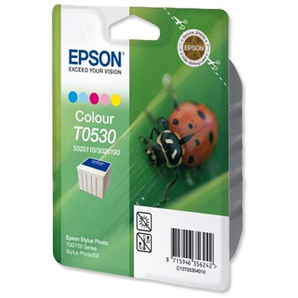 Epson Inkjet Cartridge Page Life 220pp Colour Ref T053042