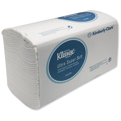 Kleenex Super Soft Hand Towels White 88 Sheets Ref 6761 [Pack 30]