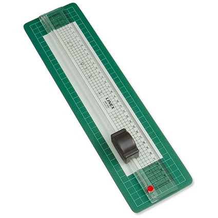 Linex Cutting Ruler Acrylic 350mm Clear with Mat 300