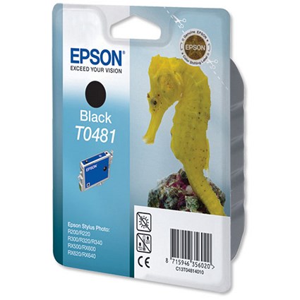 Epson T0481 Black Inkjet Cartridge