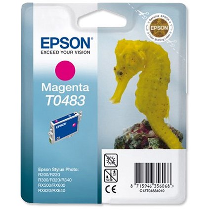 Epson T0483 Magenta Inkjet Cartridge