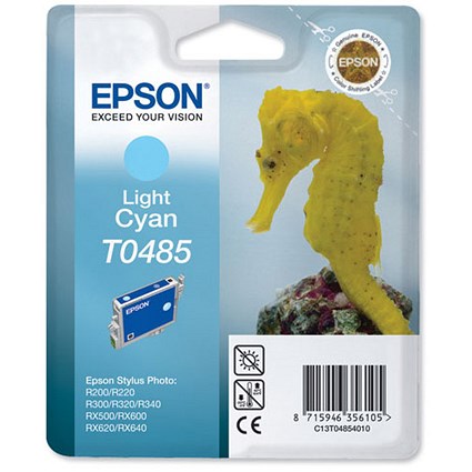 Epson T0485 Light Cyan Inkjet Cartridge