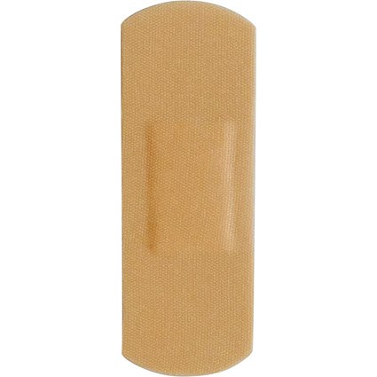 HypaPlast Fabric Plasters 7.2 x 2.5cm (Pack 100) -