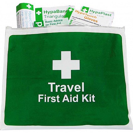 Off-Site First Aid Kit in Vinyl Wallet -
