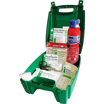 Truck and Van First Aid Kit with Fire Extinguisher -
