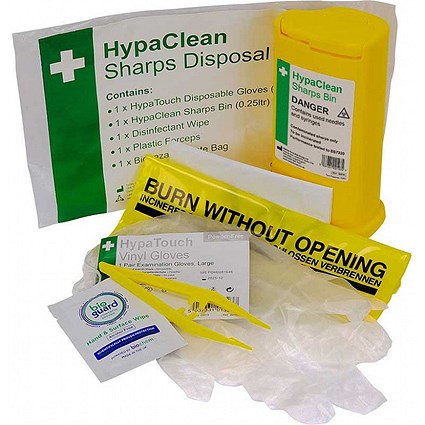 HypaClean Sharps Disposal Pack 1 Application - HypaClean Sharps Disposal Pack 1 Application -