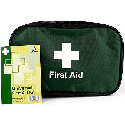 Universal First Aid Kit in Nylon Bag - KR100 | Paperstone
