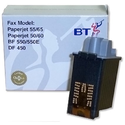 BT Fax Inkjet Cartridge Black for Paperjet 50E 55E 60E and 65E Ref M2191