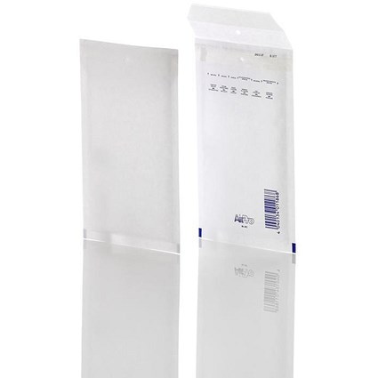 Air Pro Padded Bubble Envelope 120x215mm Peel and Seal White (Pack 200) - RBL10417