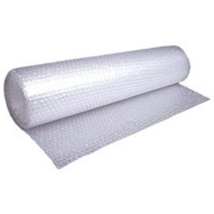 Jiffy Air Bubble Wrap Small 1-ply 750mm x 75m Clear 30% Recycled (Roll) - 611460