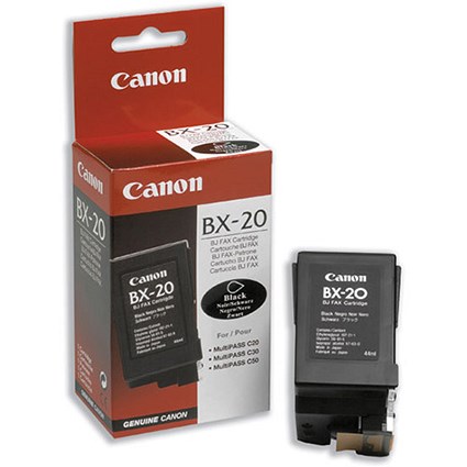 Canon Inkjet Cartridge Page Life 900pp Black Ref BX20