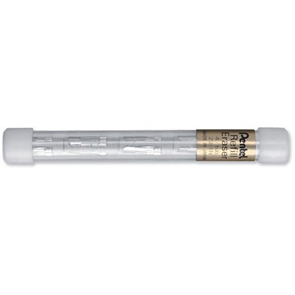Pentel Refill Erasers Tubes of 4 [Pack 12]