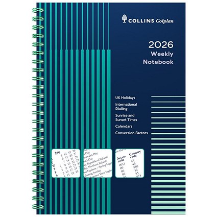 Collins Colplan A5 Weekly Notebook 2026 61-26 -