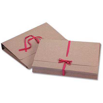 Concord Legal Wallet 315gsm Capacity 50mm Foolscap Buff Ref 38712 [Pack 5]