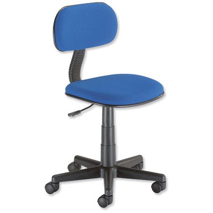 Trexus Intro Typist Chair - Blue