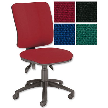 Sonix Mode Operator Chair Asynchronous High Back H490mm W470xD460xH440-540mm Burgundy