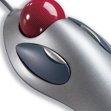 Logitech Marble Mouse Trackball Corded USB