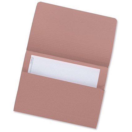 Concord Probate Wallet 315gsm Capacity 75mm Foolscap Pink [Pack 25]