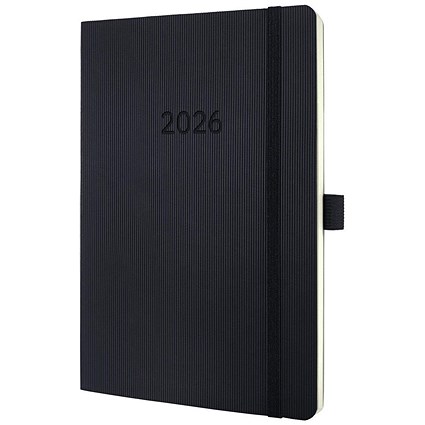 Sigel Conceptum Diary 2026 A5 Week To View Black -