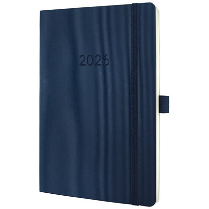 Sigel Conceptum Diary 2026 A5 Week To View Midnight Blue -