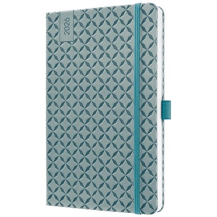 Sigel Jolie Diary 2026 A5 Week To View Ocean Blue -