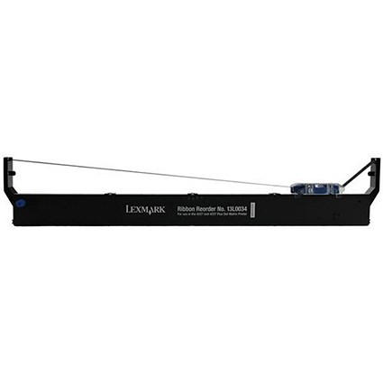Lexmark 13L0034 Black Ribbon Cassette
