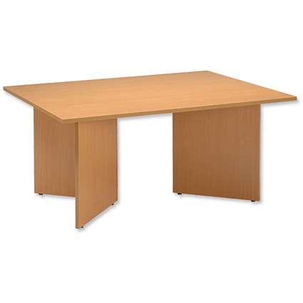 Influx Boardroom Table W1600xD1200xH730mm Beech