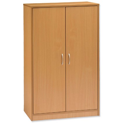 Influx Basic Standard Cupboard Medium W740xD390xH1200mm Beech