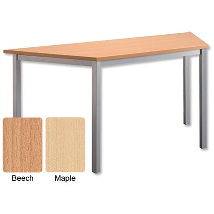 Influx Table Trapezoidal with 25mm Top W1600xD6930xH720mm Beech