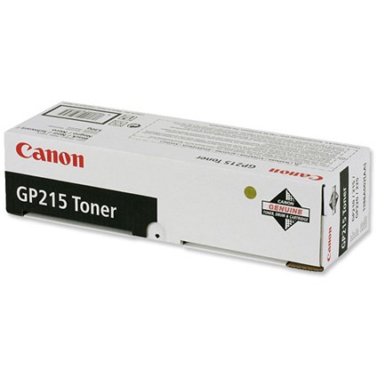 Canon GP215 Copier Toner Cartridge Black Ref 1388A003