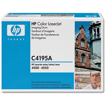 Hewlett Packard [HP] Drum Unit Page Life 25000pp Black Ref C4195A