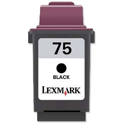 Lexmark No. 75 Inkjet Cartridge Page Life 1100pp Black Ref 12A1975