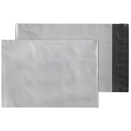Blake Packaging Envelopes C5+ Polypost Polythene Pocket White Peel and Seal 60mu 238x165mm (Pack 100) - PE22/W/100