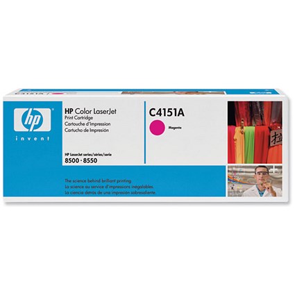 Hewlett Packard [HP] Laser Toner Cartridge Page Life 8500pp Magenta [for Laserjet 8500 8550] Ref C4151A