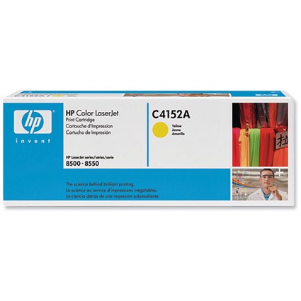 Hewlett Packard [HP] Laser Toner Cartridge Page Life 8500pp Yellow [for Laserjet 8500 8550] Ref C4152A