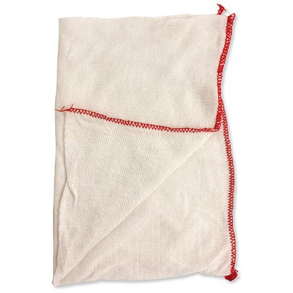 Dish Cloths Stockinette / White / Pack of 20