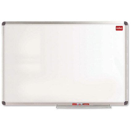 Nobo Elipse Drywipe Board Magnetic with Fixing Kit and Pen with Tray W900xH600mm