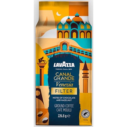 Lavazza Canal Grande Ground Filter Coffee (Pack 226.8g) -